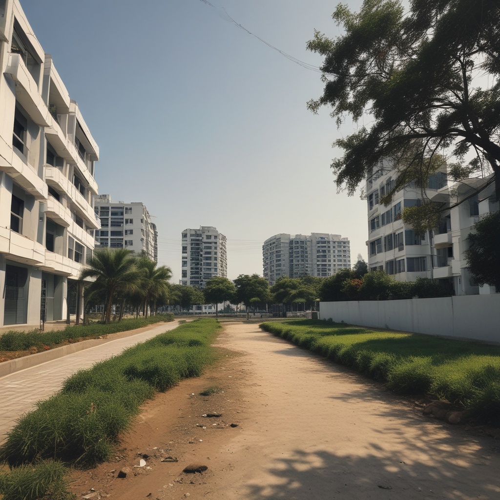 View of Commercial Plot