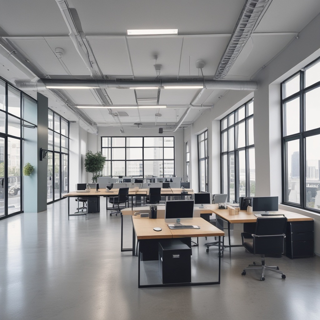 View of Modern Office Space